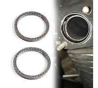 2 PCS Muffler Exhaust Gasket Ring For Evolution Touring Twin Cam Sportster 883 1200 Custom 1984-Up 2021 OEM 17048-98