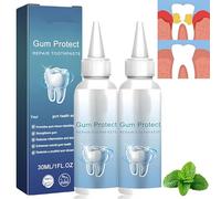 2 Pcs MUL/lend Teeth Repair Gel,Gum Shield Ther/apy Gel,Mu/lled Gu/m Repair Ge/l Deep Cleans Gums,Improves Overall G/um,Toothache Pain Relief for Adults,Effectively Prevent Gu/m Problems