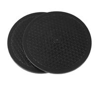 2 Pcs Multi-use Heavy Duty Rotating Swivel Stand - Lazy Susan with Steel Ball Bearings for Model Base/Rotating Plants/Crafts Stand Monitor/Big Screen TV/Monitors/Potted Plants (12 Inch)