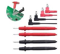 2 Pcs Multimeter Test Leads, Multimeter Probes Precision Sharp Probe Test Lead 1000V 10A for Multimeter Accessories, Professional Kit