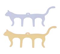 2 Pcs Music Book Clips, Cute Cat Modeling Metal Stand Music Clips Page Holder for Sheet Music Stands Pianos and Cookbook Reading