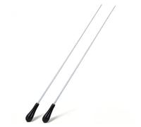 2 PCS Music Conducting Batons, Professional Orchestra Conductor Baton with Resin Handle, Concert Conducting Stick for Symphony Choral Director Assistant (Black)