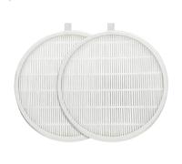 2 Pcs Nail Dust Collector Filter Replacement Compatible with Melody Susie, Dusts Collectors, White Nail Dust Collectors Filter with Activated carbon and HEPA 2-layer filter for Home and Nails Salons