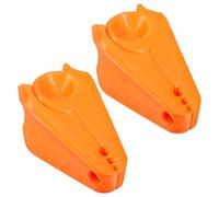 2 Pcs Nail Holder for Hammering Plastic clamp for hammering Home Tool Auxiliary Pliers Finger Protection Basic Repair and Woodworking Tools