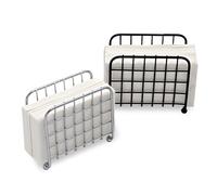 2 Pcs Napkin Holder for Table, Stainless Steel Serviette Holder Standing Cocktail Napkin Holders Square Napkins Dispenser Tissue Rack for Kitchen Dining