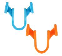2 Pcs Nasal Dilators for Sleeping, Silicone Snoring Solution Nose Clip, Anti Snoring Devices, Comfortable & Reusable Nose Clip for Snoring, Aid Relieve Congestion,1.8 x 1.8 x 0.8 in / 4.5 x 4.5 x 2 cm