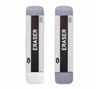 2 Pcs Natural Ink Eraser, Sand Rubber Eraser Fountain Pen Rubber for Ink/Pencil, Erasers and School Office Correction Supplies for Fountain Ball-Point Pen Double Head Remover