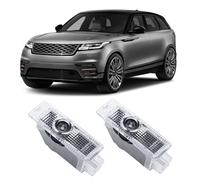 2 Pcs Never Fade Door Light Logo, Projection Ghost Shadow Welcome Puddle Light Compatible with Range Rover 2010-2022 Accessories (White)