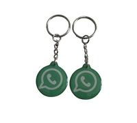 2 pcs nfc whatsapp keychain | nfc keyring |nfc whatapp number redirect keychain| 2 pack