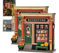 2 PCS Nightlight Plug in Vintage Bookstore WallFlower Projector Nightlight with Warm LED Glow Book, Cozy Book Store Wall Plug in for Fall Reading Creative Night Lightchristmas Gift for Books Lovers
