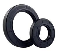 2 Pcs Nitrile Rubber Oil Seal TG4 Lip Seal, 32mm ID 72mm OD 10mm Thickness, Black Ring Rotary Shaft Seal
