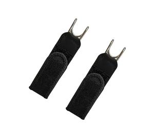 2 Pcs No Buckle Belts for Men,Metal Buckleless Invisible Waist Side Hook Elastic Belt,Free Adjustable Hooks Buckless Mens Women Tactical,Metalhook Buckles Loops Nobuckle Work Stretch for Jeans Generic