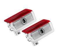 2 Pcs Non-Fading Door Light Logo, Projector Welcome Lamp Door Light Puddle lights Kit Compatible with Accessories A B C E M G GL GLA GLC GLE GLS CLASS 4dr W205 W213 W176 W166 (A/C/E/GLA/GLC/GLE/GLS)
