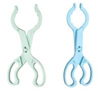 2 Pcs Non Slip Nursing Hot Bottle Nipple Pacifier Tong Silicone Baby Safety Bottle Holder Skidproof Infant Bottle Clip for Anti Scald