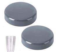 2 Pcs Nutri Bullet Lids, Resealable Lid with Gaskets for NutriBullet Lids Blender Cups Stay Fresh, Suitable for Cup 600W 900W
