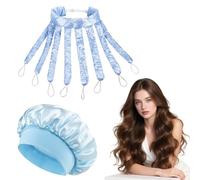 2 Pcs Octopus Heatless Curler, Overnight No Heat Hair Set, Breathable Cotton Comfort Fit, for Medium Long Hair Daily Styling