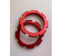 2 pcs of M54x1.5mm Alumium locking rings for coilovers,tuning shock absorbers locking nut