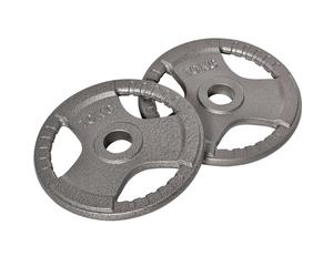 2 PCS Olympic Weight Plates Grip Plate Sets For Strength And Crossfit And Weightlifting Training - Barbell Weight Set For Home Strength - Crossfit - H