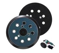 2 Pcs Orbital Sander Pads - 5 Inch 8 Hole Polishing Sander Backing Pad Hook Loop - Sanding Discs Compatible with Makita M9204 BO5030 BO5031 DBO180Z BO8041 DBO180RMJ BO5041 BO5010 BO5011 BO5012