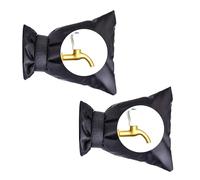 2 Pcs Outside Tap Covers for The Winter,Outside Tap Cover for Winter Insulation Frost Tap Covers for Outdoor Taps Easy Fit Outside Tap Cover Frost Protector Thermal Outdoor Tap Cover (20x14cm)