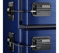 2 Pcs Password Fridge Lock, Child Safety Cabinet Locks, Cupboard Lock with 3M Strong Adhesive, Safety Refrigerator Lock, Cabinets Refrigerator Lock for Drawer Cabinet Cupboard Windows