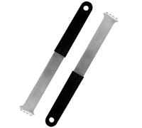 2 Pcs Paver Removal Tool Set, 20 cm Paver Lifter with Serrated Edge, Metal Paver Puller for Lifting Paving Stones, Joint Scraper for Garden, Patio, Walkway
