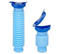 2 Pcs Pee Bottle For Man Ladies, 750ml Shrinkable Urinal Bottle, Portable Urine Bottles Male, Wee Bottle for Men Ladies, Mobile Toilet Camping Traffic Jam Travel, Emergency Urinal for Kids, Adult