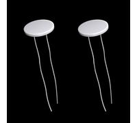 2 Pcs P eramic Coil, 1.25mm Thickness Ceramic Peakcoil Replacement for Pufc0 Repair Kit