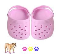 2 Pcs Pet Dog Shoes - Breathable Summer Sandals With Anti-Slip Sole for Puppy Small Dogs - Comfortable Rubber for Pet Festival Photo Shooting