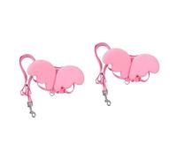 2 Pcs Pet Leash Angel Wing Pet Harness Chicken Harness with Wings Hamster Leash Dog Leash with Wings Cat Escape Harness