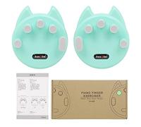 2 Pcs Piano Finger Correctors Silicone Hand Grip Exerciser Soft Finger Pads Fingers Strength Training Tools For Beginner