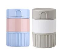 2 Pcs Pill Crusher,Pill Crusher for Tablets,Tablet Crusher for Pills,Convenient for Cutting and Grinding Medication for Elderly Pets,Easy to Carry During Travel