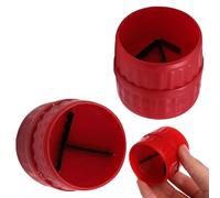 2 Pcs Pipe Deburring Tool, Universal Reamer for 5mm and 38mm Pipes, Internal and External Copper Pipe Reamer, PETG Reamer and Acrylic Tube