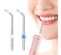 2 pcs Plaque Seeker Replacement Tips,Water Flosser Replacement Tips | Plaque remove brisles heads for waterpik water flosser oral irrigator,water floss replacement plaque brush head accessories