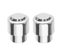 2 Pcs Plastic Guitar Barrel Switch Tip 3 Way Pickup Selector Switch Knob Guitar Switch Knob Fits Cross Inner Diameter for U.S./Import Tele Telecaster Chrome