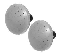 2 Pcs Plastic Replacement Rose Head Watering Can Sprinkler Head Universal Garden Watering Can Shower Heads Compatible with Most Watering Cans 22mm Inner Thread