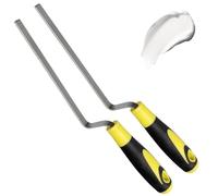 2 PCS Pointing Trowel, Cement Trowel Pointing Tool Jointer Bricklaying for Mortar Application and Construction Work