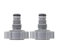 2 pcs Pool Drain Valve,5.4 cm Length, Plastic Pool Drain Adapter Pool Drain Connector for Pool Hose Adapter Swimming Pool Drain Parts