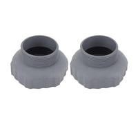 2 PCS Pool Hose Adapter Wearproof Plastic Accessory for 11239 Above Ground Skimmer Easy Install Practical Attachment