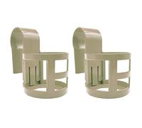 2 Pcs Poolside Cup Holder Sturdy Pool Drink,Portable Pool Cup Holder for Drinks,Swim Pool Cup Holders Set,Lazy Spa Accessories Drinks Holder for Hot Tub,Above Ground Pool Cup Holder,Swimming Pool Side