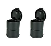 2 Pcs Portable Car Cigarette Ashtrays Smokeless Car Cigarette Ash Ashtrays Self-Extinguishing Ashtrays for Cars Auto Truck