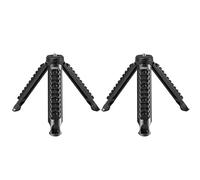 2 Pcs Portable Key Light Stand Flashlight Tripod Stable Camping Flashlight Tripod Bracket Outdoor Camping Work Bracket LED Holder