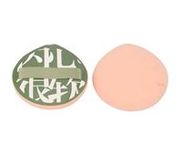 2 Pcs Powder Puff Sponge Water Drop Shape Makeup Puff for Wet Dry Use Soft Thick Beauty Liquid Foundation Washing Cleansing Cosmetic Applicators