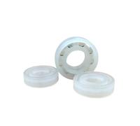 2 Pcs PP plastic bearings 6000 6001 6002 6003 6004 6005 6006 6007 6008 acid and alkali resistant insulation(6001 12x28x8mm)