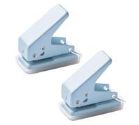 2 Pcs Practical Small Punching Pliers 6mm Single Hole Punched Paper Punched Hole Puncher for Photos Greeting Cards