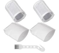 2 Pcs Pre Filter & 2 Pcs Filter for Makita CL100D & Cleaning Brush | Hoover Filter Bag for Makita,Vacuum Cleaner Filter for Makita,with 1 Brush,Filter 443060-3,Pre-filter 451208-3