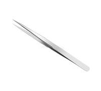 2 pcs Precision Tweezers, Stainless Steel Pointed Tweezers for Craft, Electronics, Soldering, Experimental Work, Jewelry-Making, Non-Magnetic Industrial