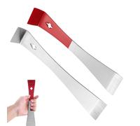 2 Pcs Pry Bar, Crow Bar, Crowbar, Mini Pry Bar, Flat Mini Crowbar Tool Thin Trim Bar Small Pry Bar Scraper Multipurpose Crow Bar Beekeeping Equipment for Scraping Pulling Lifting Kitchen Remodel