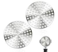 2 Pcs Puck Screen 53mm Reusable Metal Espresso Filters for 53mm Portafilter Basket, 0.8mm Thickness Stainless Steel Coffee Accessories Compatible with Sage Breville Machines