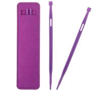 2 PCS Purple Thang for Sewing Projects, Purple Thing Sewing Tool, Multifunctional Accessories for Crafting, Quilting, Sewing Craft Projects Use Thread Rubber Band Tools